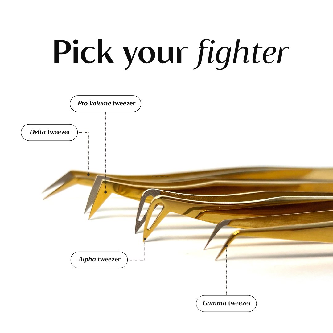 Alpha Volume Tweezer with Micro-Grip Technology by The L Theory