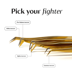 Alpha Volume Tweezer with Micro-Grip Technology by The L Theory
